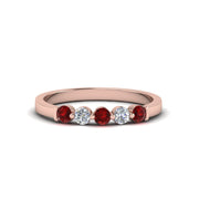 0.50-carat-common-prong-5-stone-stackable-band-with-ruby-in-rose-gold-FDWB2231-BGRUDR-NL-RG.jpg